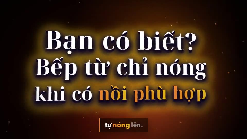 Dùng bếp từ an toàn