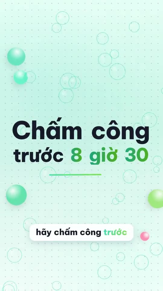Chấm công trên điện thoại