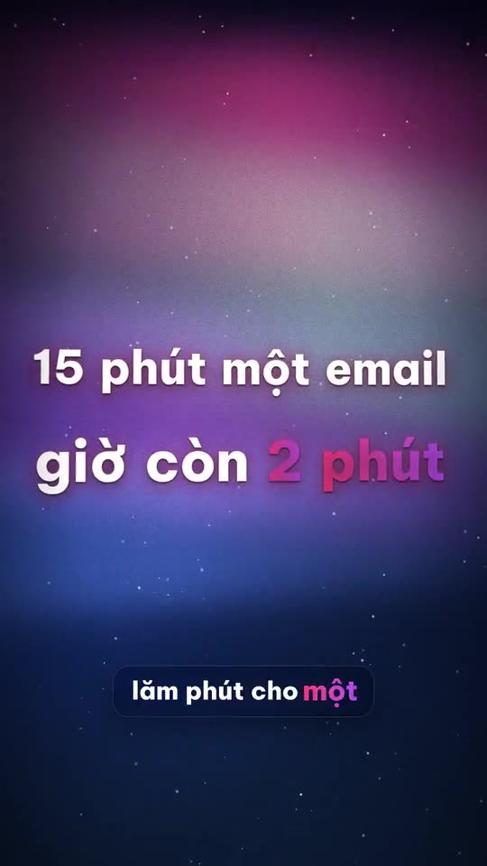 Nhờ AI viết email