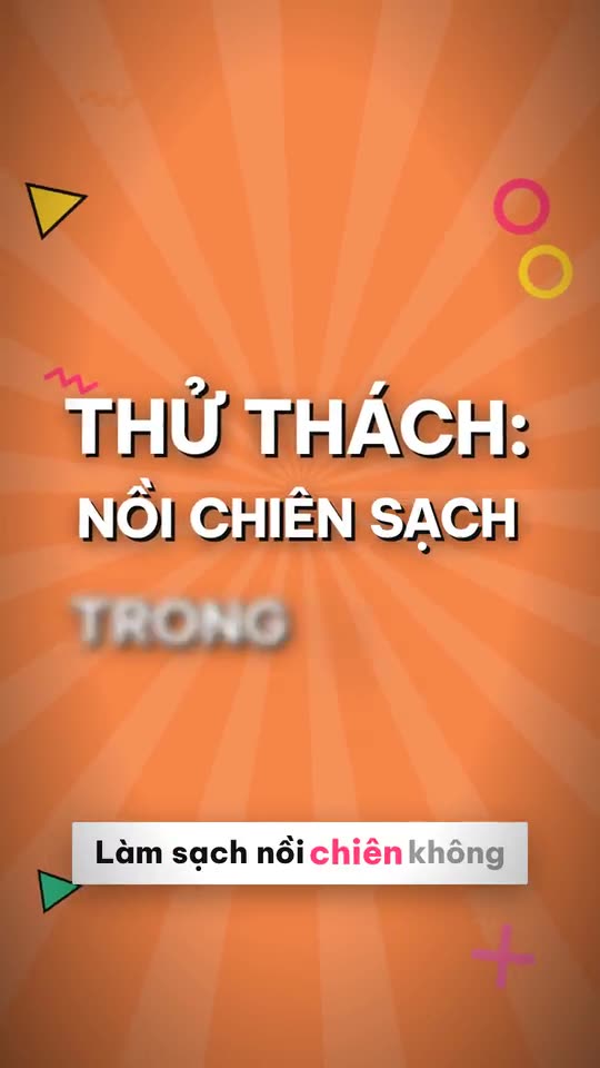 Vệ sinh nồi chiên không dầu trong 5 phút