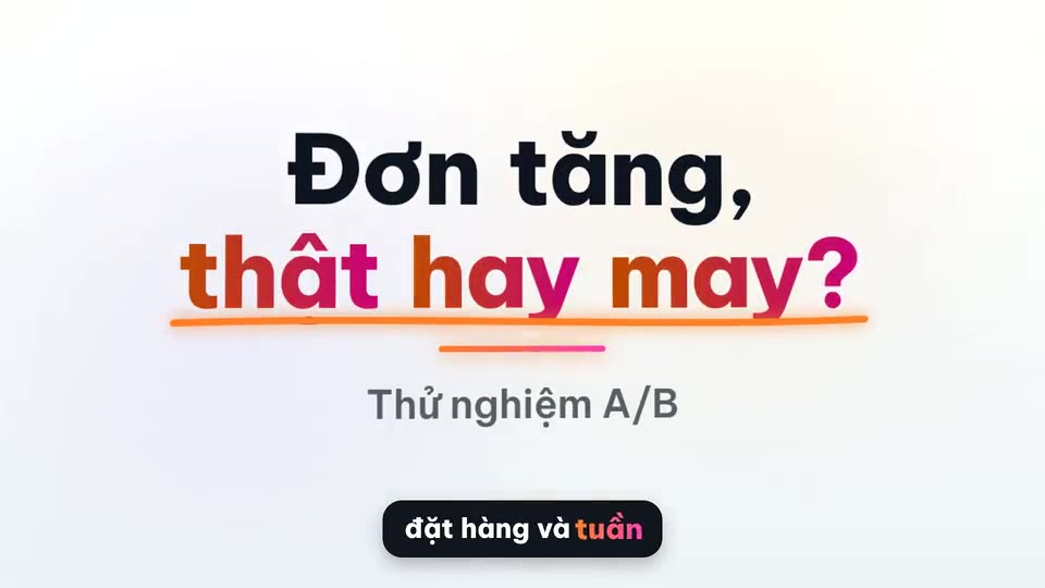 Thử nghiệm A/B