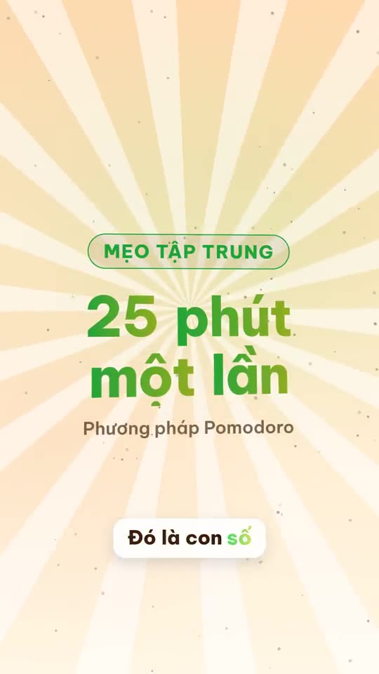 Quản lý thời gian Pomodoro