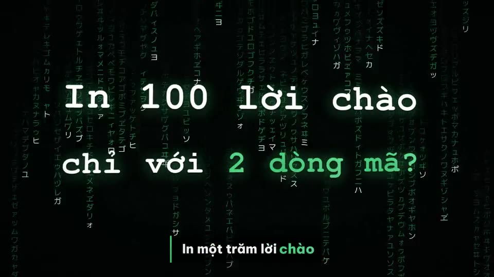 Vòng lặp trong lập trình