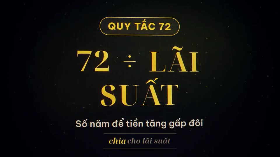 Lãi kép và quy tắc 72