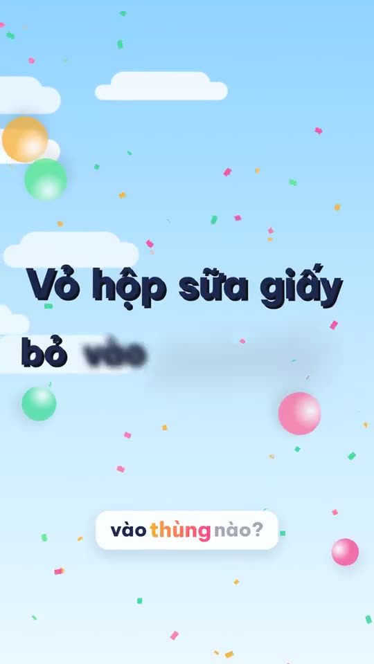 Phân loại rác tại nhà