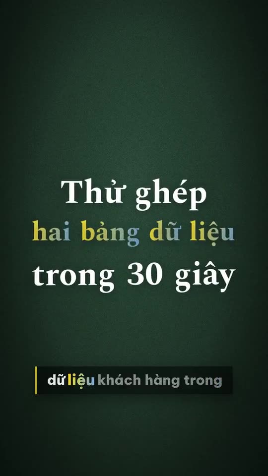 Khoá học online: thử thách Excel
