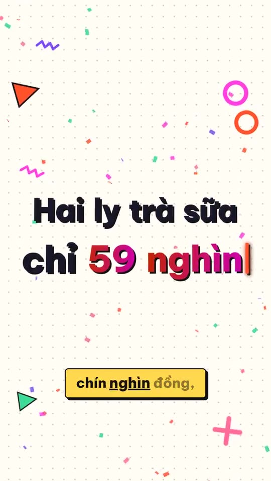 Quán trà sữa: combo cặp đôi