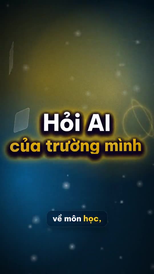 NEU AI — trợ lý AI của trường
